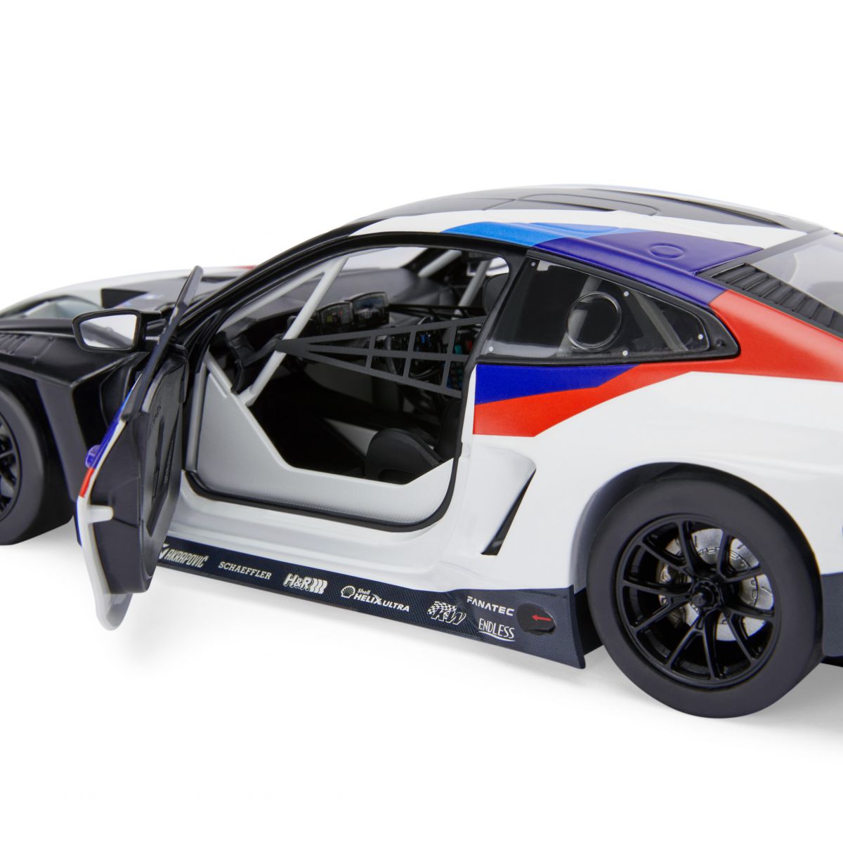 BMW M4 GT3模型車1:18，部份部件可開啟